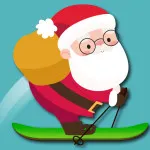 Play Avalanche Santa Ski Xmas now!