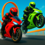 Play Crazy Bike Stunts PvP now!